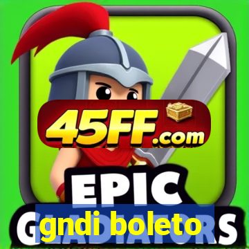 gndi boleto
